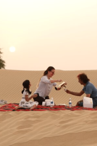 Overnight Desert Safari breakfast